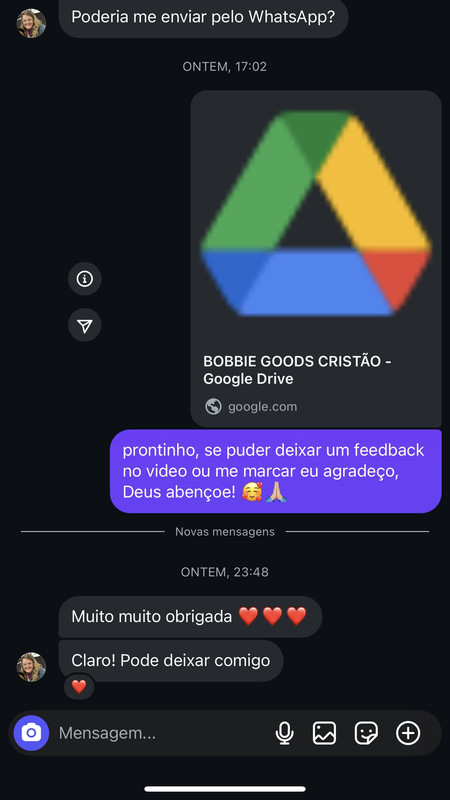 Depoimento de cliente 1
